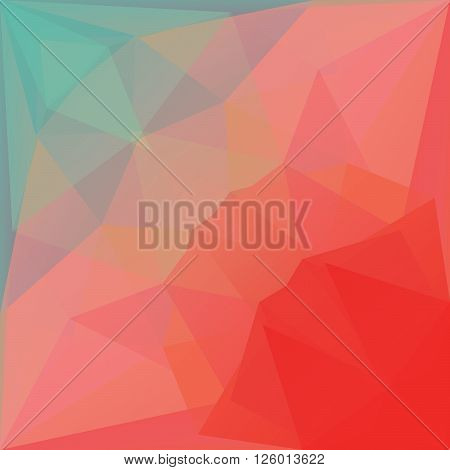 Abstract low poly background for mobile apps wallpapers. Geometric triangular low polygonal style background. Vector graphic illustration. Design template. Creative mockup. Business template.