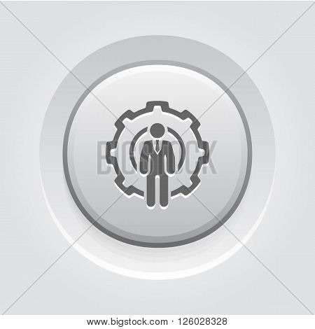 Global Support Icon. Business Concept. Icons Set.