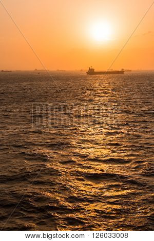 Off-shore sea anchorage of Fujayrah during sunset.
** Note: Soft Focus at 100%, best at smaller sizes