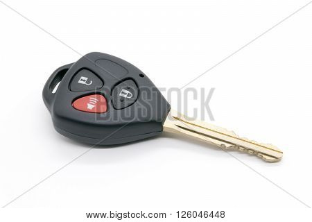 cars key isolated on white background. key