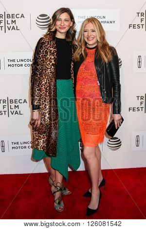NEW YORK, NY - APRIL 16: Film producer Daniela Taplin Lundberg with guest  attend 'The Family Fang' Premiere - 2016 Tribeca Film Festival on April 16, 2016 in New York City