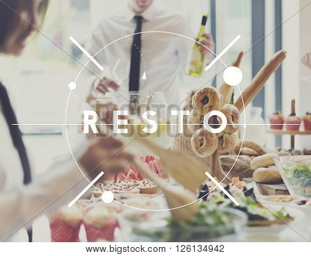 Menu Food Restaurant Resto Meal Concept