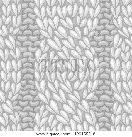 Vector Seamless Cable Pattern.