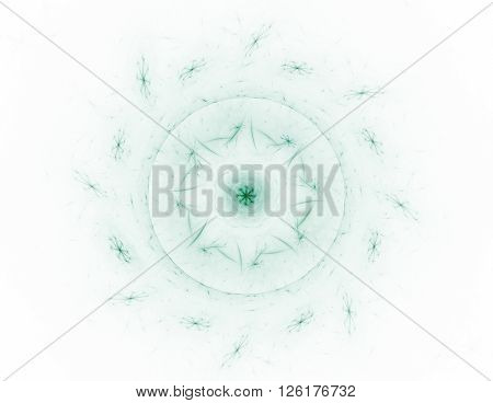 Abstract fractal wreckage digital artwork for creative graphic design