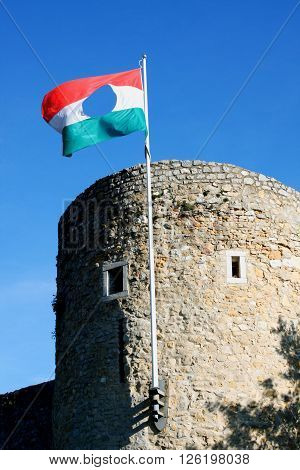 Barbican bastion of Pecs in Hungary. Pecs Hungary - World Heritage Site by UNESCO