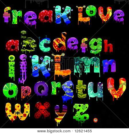 Fontin Freak-love.