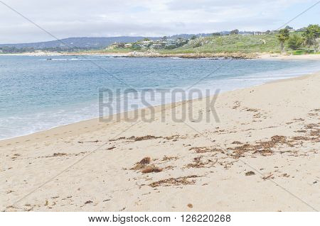 Beach At Garrapata State Park, California