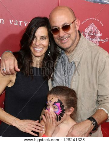 LAS VEGAS - APR 17:  Joyce Varvatos, Thea Varvatos, John Varvatos at the John Varvatos 13th Annual Stuart House Benefit at the John Varvatos Store on April 17, 2016 in West Hollywood, CA