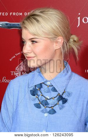 LAS VEGAS - APR 17:  Sarah Jones at the John Varvatos 13th Annual Stuart House Benefit at the John Varvatos Store on April 17, 2016 in West Hollywood, CA