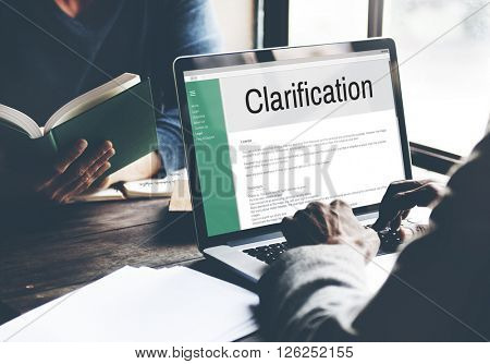 Clarification Determination Explanation Question Concept