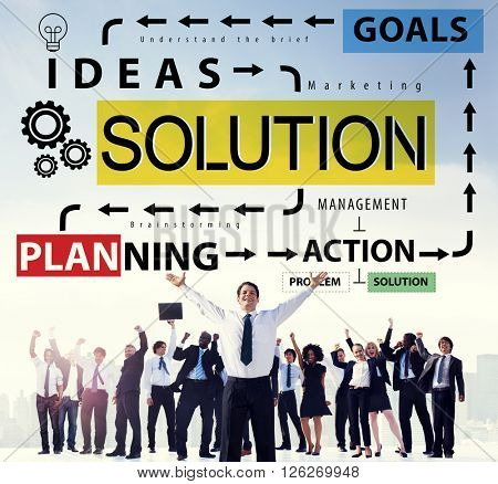 Solution Problem Solving Ideas Strategy Concept