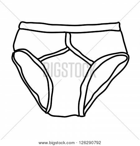Simple Doodle Of A Pair Of Pants
