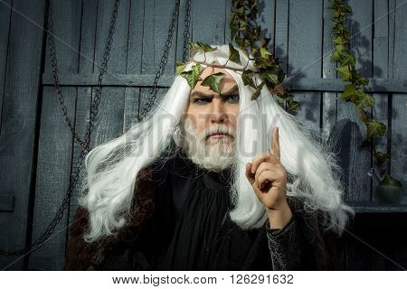 Zeus Man With Beard