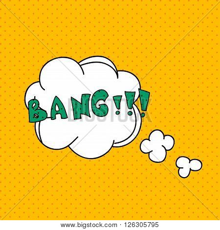 Comics Pop Art Style Blank Layout Template With Clouds Beams. Concept Vector For Web And Mobile Appl