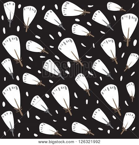 Quill Seamless Pattern