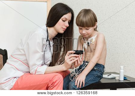 Cardiogram Of Heart, Holter