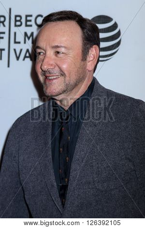 NEW YORK, NY - APRIL 18: Kevin Spacey attends the 'Elvis & Nixon' Premiere during the 2016 Tribeca Film Festival at BMCC John Zuccotti Theater on April 18, 2016 in New York City