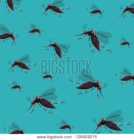 infectious gnat design, vector illustration eps10 graphic