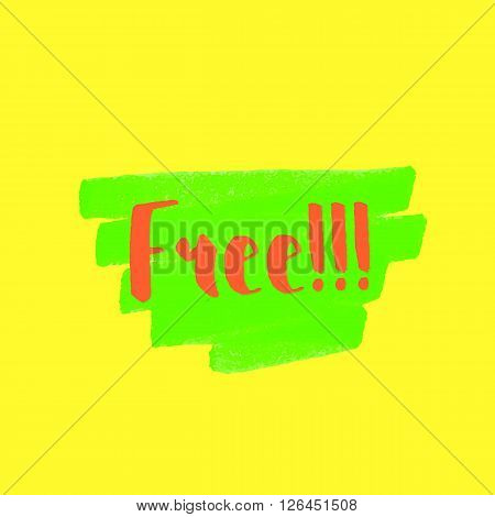 traces of the marker, Color spot, elements for design printing, websites, labels
