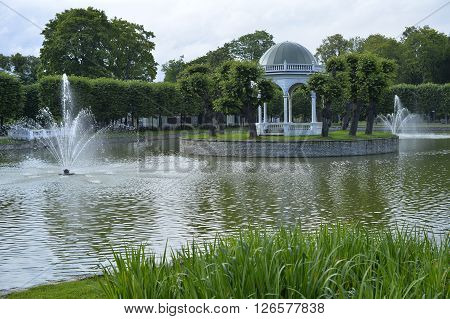 Kadriorg Park Catherine's Valley In Tallinn, Estonia