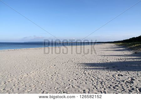 Large Sandy beach of the norhtern Germany