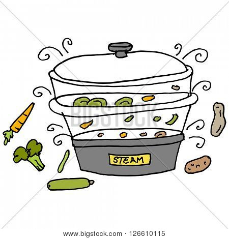 An image of a steam machine cooker.