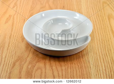 White Serving Dish