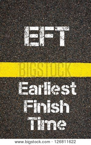 Business Acronym Eft Earliest Finish Time