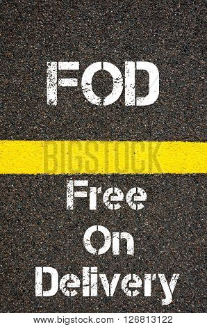 Business Acronym Fod Free On Delivery