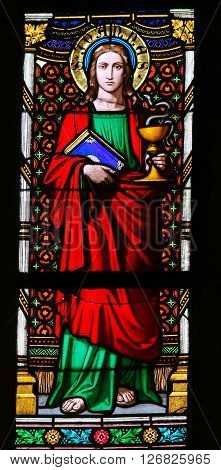 Stained Glass - Saint John The Evanglist