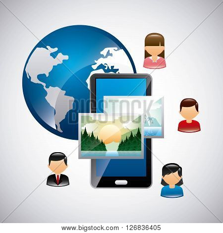 social media  design, vector illustration eps10 graphic