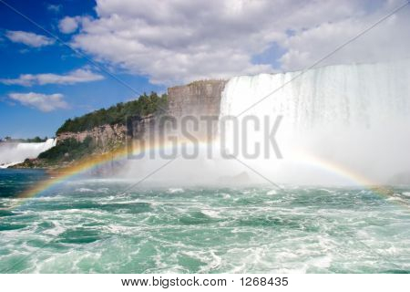 Arco iris en Niagara