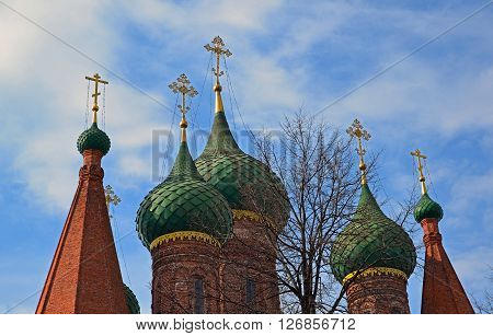 Church of St. Nicholas in the Tchaikovsky Street in Yaroslavl, Russia