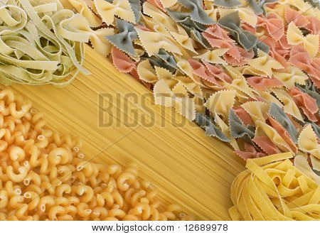Kolekce italské těstoviny
