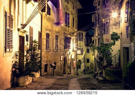Groznjan (Italian: Grisignana) is a settlement and municipality in Croatia. Street