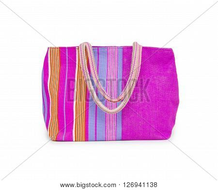 summer bag isolated on the white background