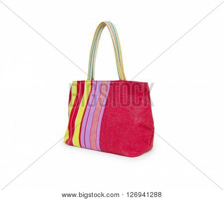 summer bag isolated on the white background