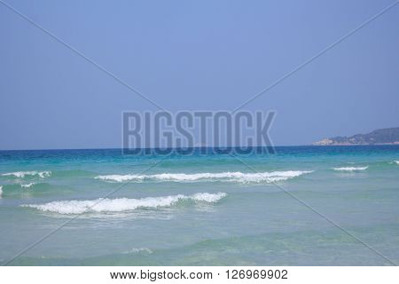 The namsai beach in chonburi Thailand, thailand