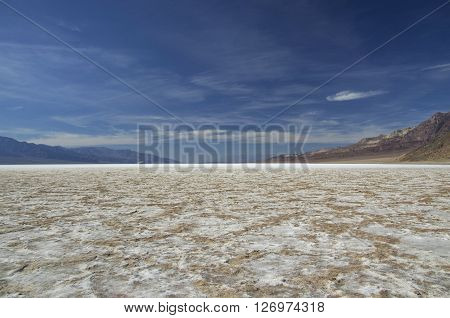 Bad Water Basine in Death Valley (California/Nevada)