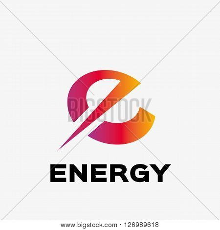Abstract letter E logo. Abstract business logo design template. Logo template editable for your business.