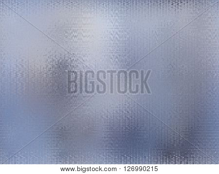 Abstract background blue color. Simulation of patterned glass.  Horizontal.