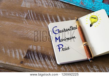Business Acronym Gmp Guaranteed Maximum Price