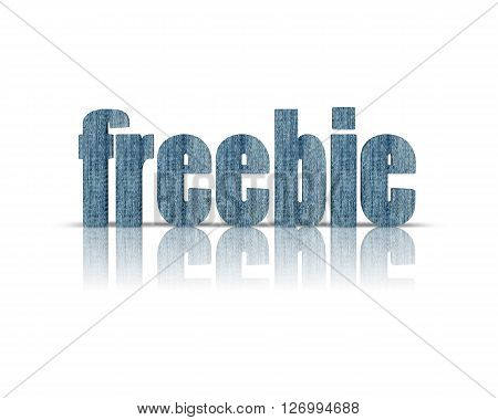 Freebie - 3D Word with Reflection !