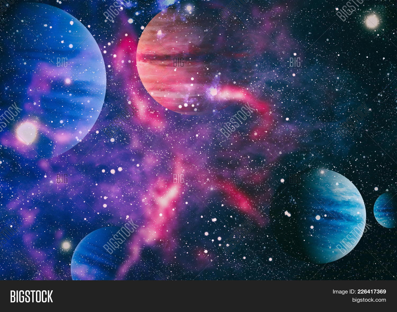 cosmos space nebula galaxies powerpoint template cosmos space
