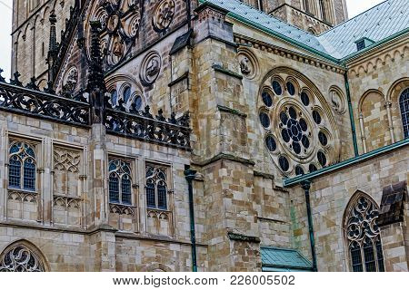 Muenster Cathedral Or St.-paulus-dom (built Early 13th Century), Germany