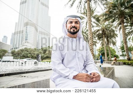 Arabian Man In The Emirates