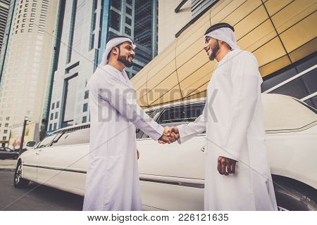Arabian Men In The Emirates
