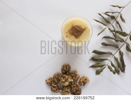 Traditional Turkish Drink Consumed Frequently During Winter Months Boza Or Bosa.