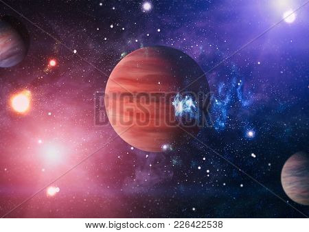 Blue Stanfield - Elements Of This Image Furnished By Nasa