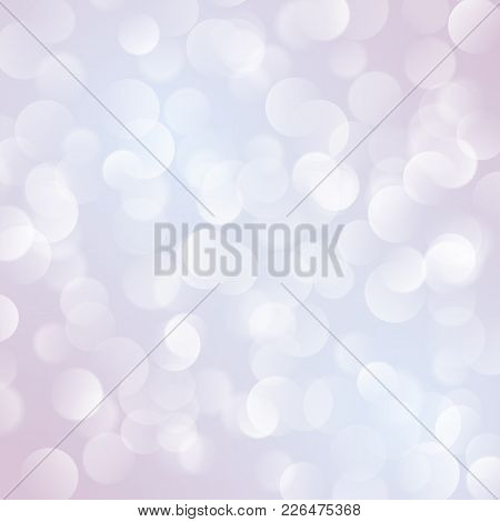 Vector Abstract Background With Soft Boken Lights.